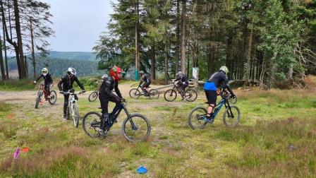 Gruppenkurs MTB Mountainbike Kurs Bikepark Willingen Kinder